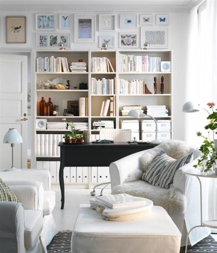 Interior design white palette